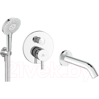 Душевой гарнитур Ideal Standard Ceraline Black 5в1 SetA6939AA-7