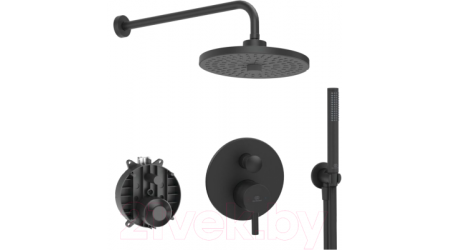 Душевая система Ideal Standard Ceraline Black 6в1 SetA6939XG-7