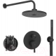 Душевая система Ideal Standard Ceraline Black 6в1 SetA6939XG-7