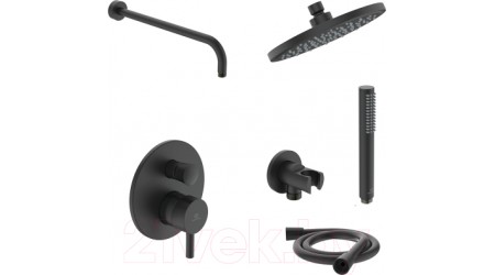 Душевая система Ideal Standard Ceraline Black 6 в 1 SetA6939XG