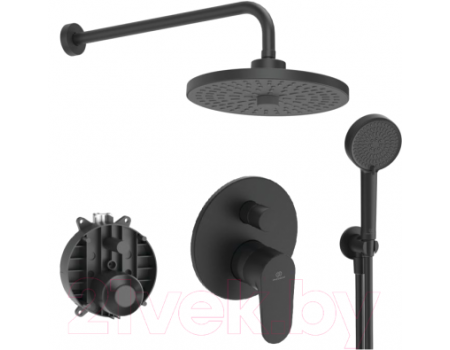 Душевая система Ideal Standard Ceraline O Black 6в1 SetA7193XG-2