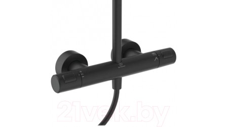 Душевая система Ideal Standard Ceratherm A7210XG (черный матовый)