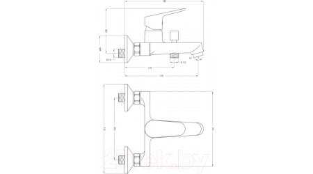 Смеситель Deante Chaber BGC 010M 