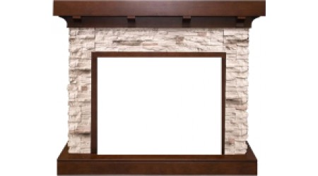 Портал для камина Royal Flame Chalet под Vision 28/Vision 30 (сланец/темный дуб)