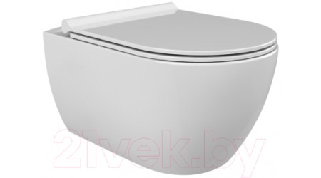 Унитаз подвесной с инсталляцией CeraStyle City HC00206PN00+SC00501S50003012+AM101/1120-BL-01+M571+M91