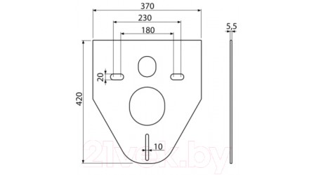 Унитаз подвесной с инсталляцией CeraStyle City HC00206PN00+SC00501S50003012+AM101/1120-BL-01+M571+M91