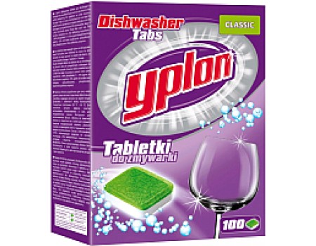 Таблетки для посудомоечных машин Yplon Classic (100штx18г)