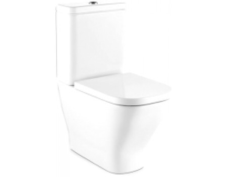 Унитаз напольный Roca Clean-Rim A34273700H + A341730000 + 801730004