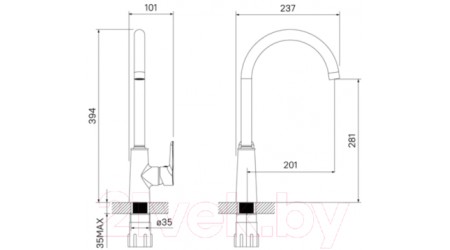 Смеситель Iddis Cloud CLOWG00i05 