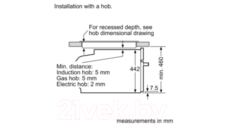 Электрический духовой шкаф Bosch CMG633BW1