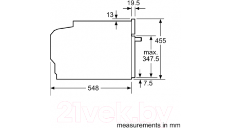 Электрический духовой шкаф Bosch CMG633BW1
