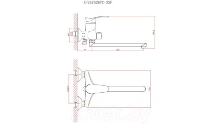 Смеситель Cron CN2201 