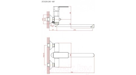 Смеситель Cron CN22129 