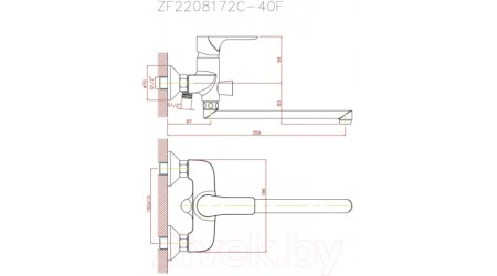 Смеситель Cron CN22172 