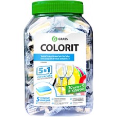 Таблетки для посудомоечных машин Grass Colorit 5в1 / 213000 (35шт)