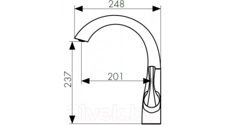 Смеситель Kaiser Comba 48033 
