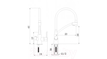 Смеситель LEMARK Comfort LM3070C 