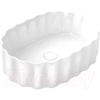 Умывальник Kerama Marazzi Artbasin Conchiglia 53 / CC.wb.50/WHT
