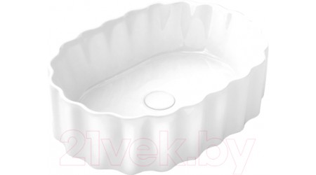 Умывальник Kerama Marazzi Artbasin Conchiglia 53 / CC.wb.50/WHT