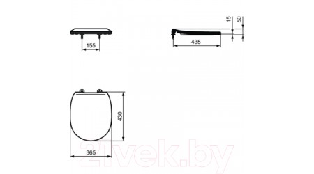 Унитаз подвесной с инсталляцией Ideal Standard Connect PR211601