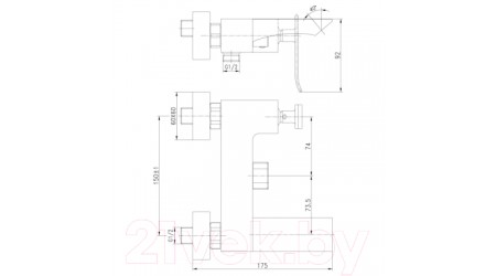 Смеситель LEMARK Contest LM5814CW 