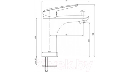 Смеситель Deante Coriander BCN 021N 