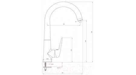 Смеситель Deante Coriander BCN 062S 