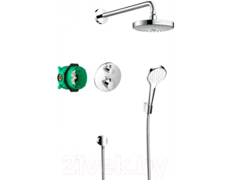 Душевая система Hansgrohe Croma Select S Ecostat 27295000