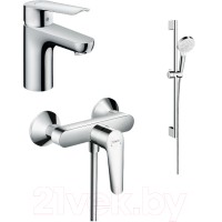 Комплект смесителей Hansgrohe Crometta Vario 71177000 + 71610000 + 26532400