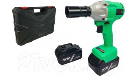 Аккумуляторный гайковерт Zitrek Crusher 20-Li SET / 063-4077