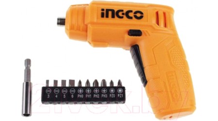 Электроотвертка INGCO CSDLI0402