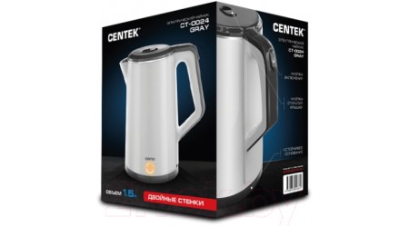 Электрочайник Centek CT-0024 (серый)