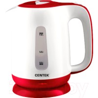 Электрочайник Centek CT-0044   (белый/красный)