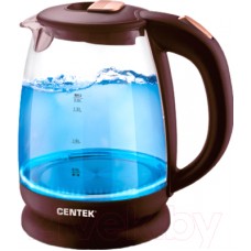 Электрочайник Centek CT-1069 (шоколад/бронза)