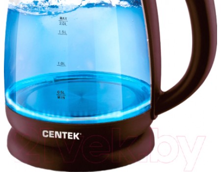 Электрочайник Centek CT-1069 (шоколад/бронза)
