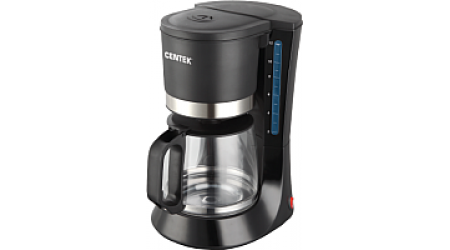 Капельная кофеварка Centek CT-1141 (черный)