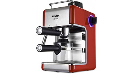 Кофеварка эспрессо Centek CT-1161 (красный/нержавеющая сталь)