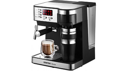 Кофеварка эспрессо Centek CT-1162 2 в 1