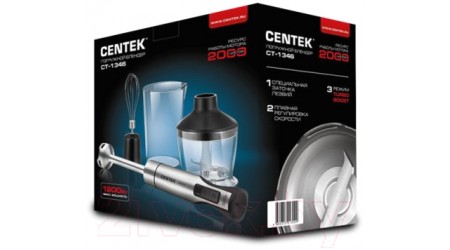Блендер погружной Centek CT-1346 (сталь)