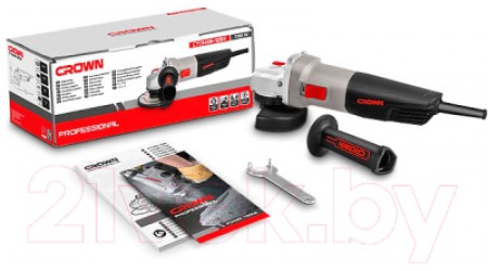 Угловая шлифовальная машина CROWN CT13499-125