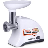 Мясорубка электрическая Centek CT-1609 (белый)