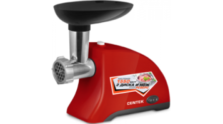 Мясорубка электрическая Centek CT-1609 (красный)