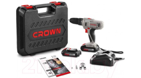 Аккумуляторная дрель-шуруповерт CROWN CT21056L-1.5 BMC