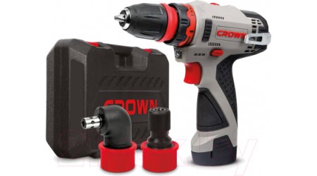 Аккумуляторная дрель-шуруповерт CROWN CT21072HQX-2 BMC