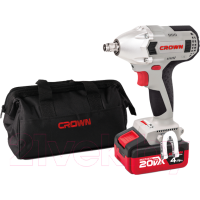 Аккумуляторный шуруповерт CROWN CT22015HX-4 TB