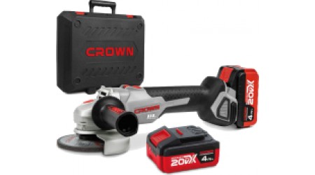 Угловая шлифовальная машина CROWN CT23001-125HX-4 BMC