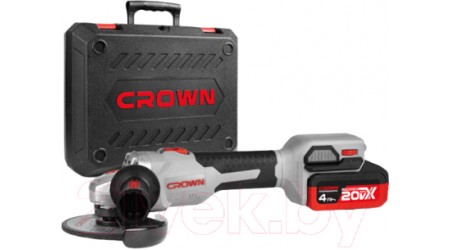 Угловая шлифовальная машина CROWN CT23008-125HX-4BMC