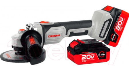 Угловая шлифовальная машина CROWN CT23026-125HXS-4 BMC