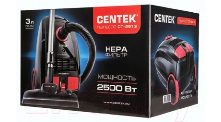 Пылесос Centek CT-2513 (черный)