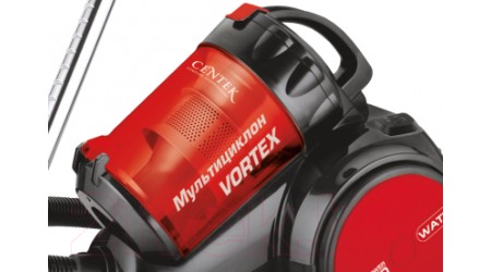Пылесос Centek CT-2524 (черный/красный)